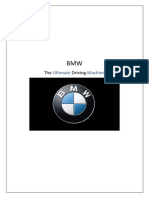 Курсовая работа по теме Marketing plan on BMW